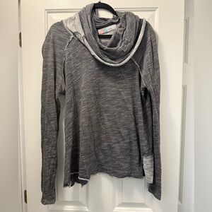 Free People Beach Gray Knit Sweater